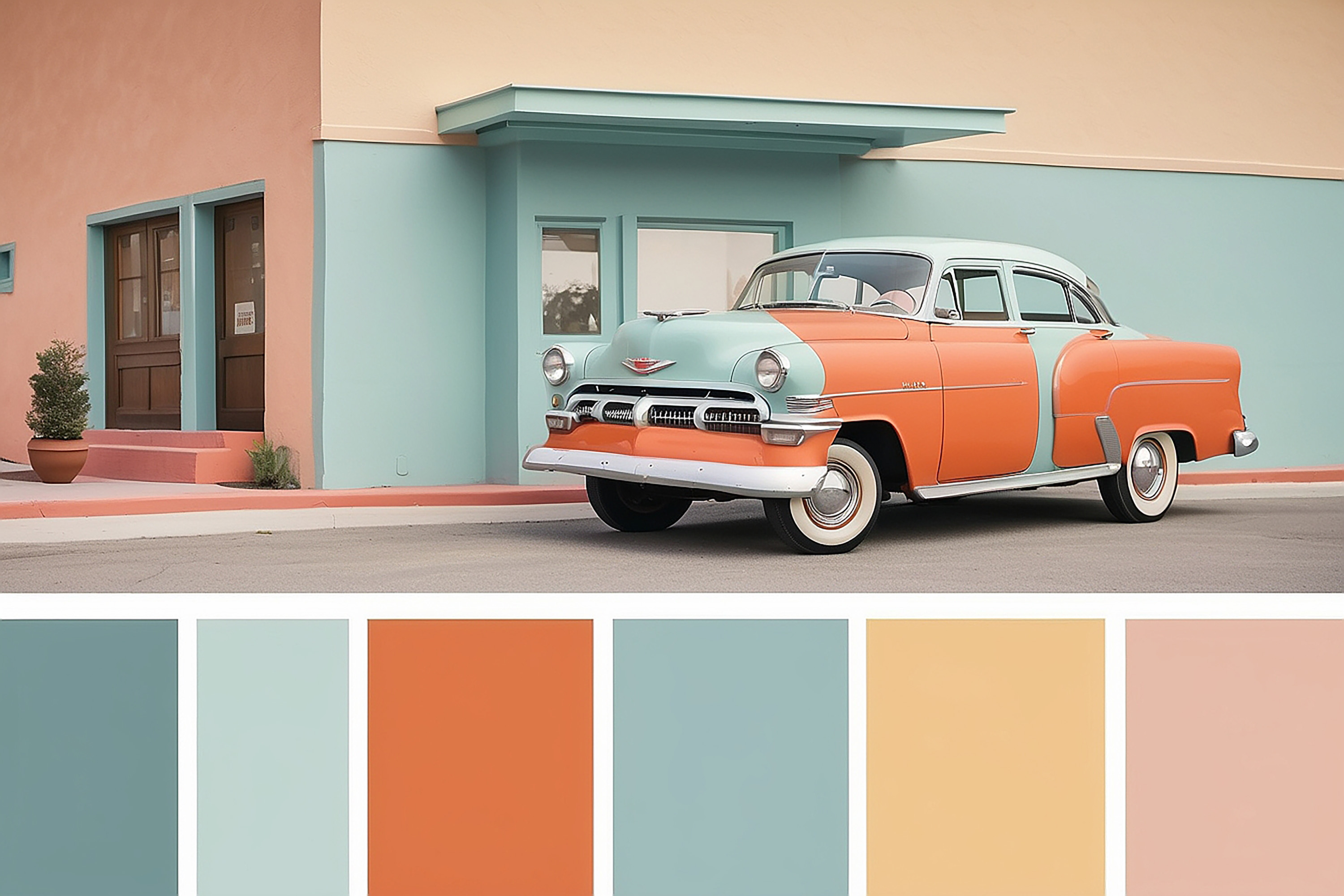 Artistic Garage Palette Ideas