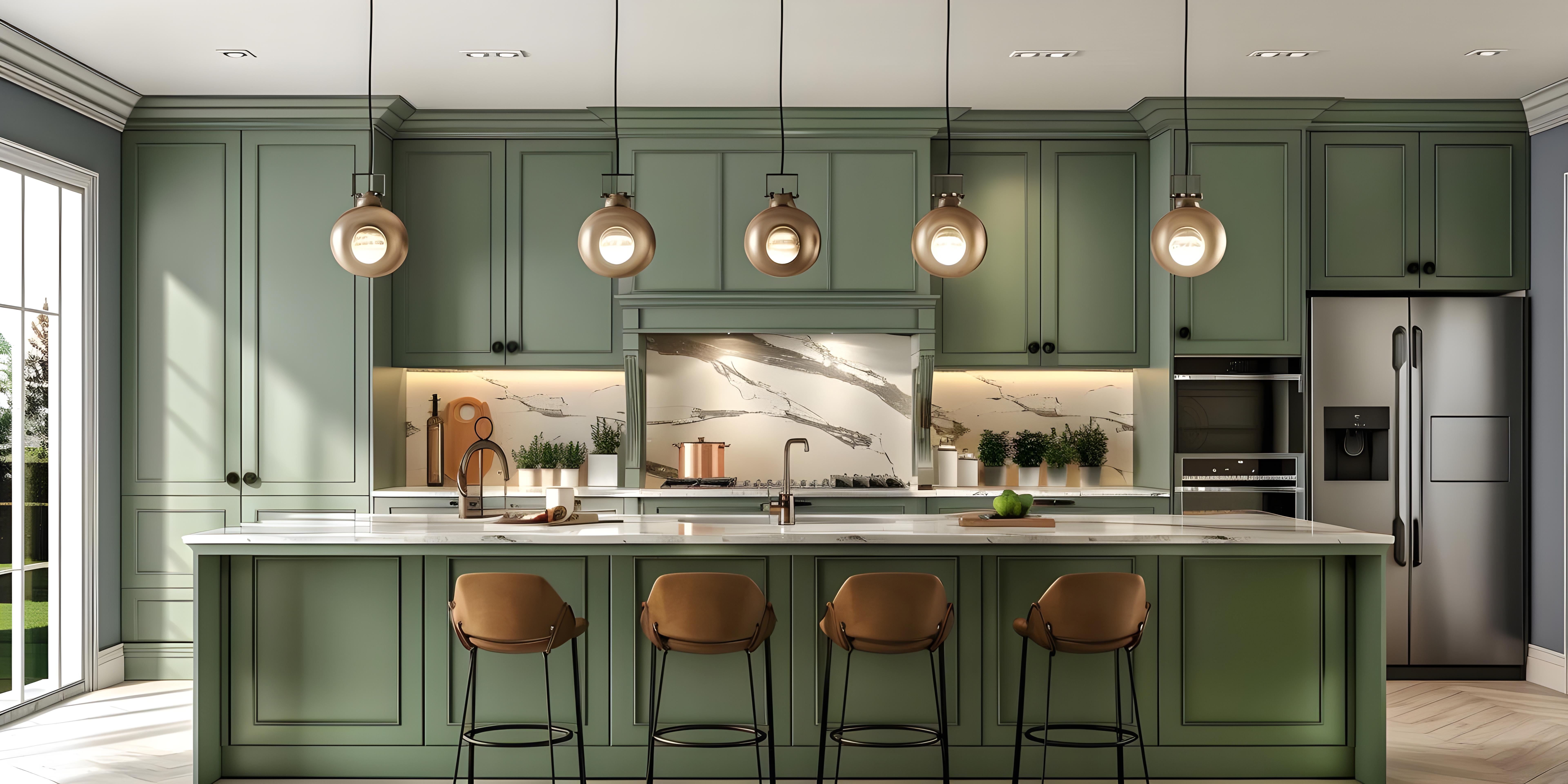 Artistic Kitchen Color Palette